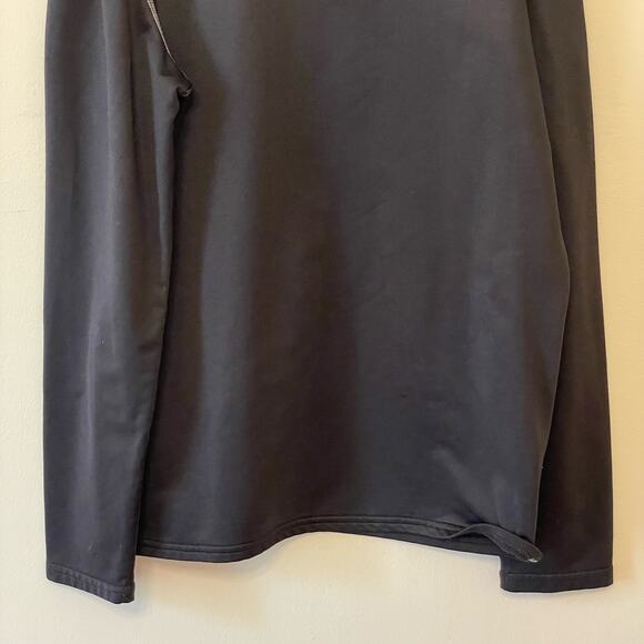 Starter M (38-40) black long sleeve top workout athletic turtleneck polyester - Picture 7 of 7